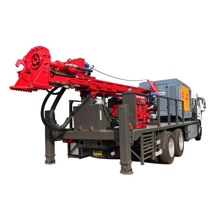 Rig Drilio Ffynnon Ddŵr Cylchrediad Gwrthdroi ar Gerbyd MW200Ⅳ