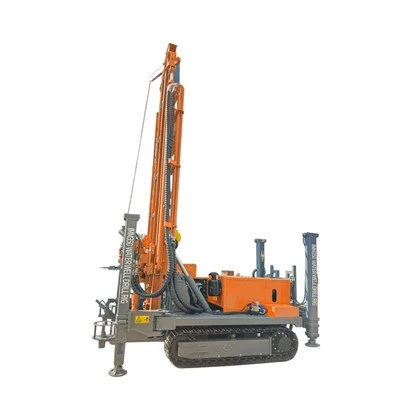 Rig Drilio Ffynnon Dŵr Hydrolig Math Crawler 350m
